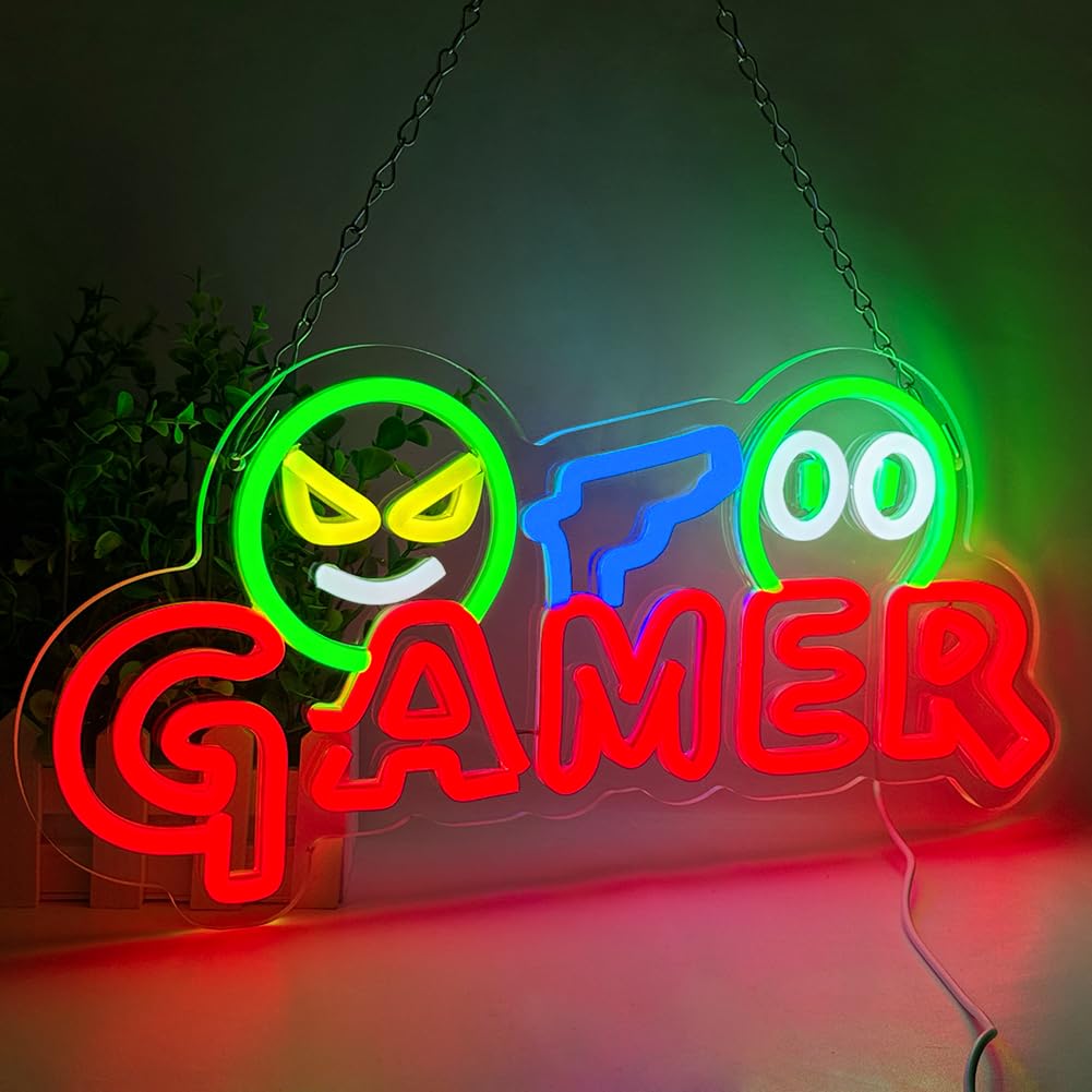 Party Games For Christmas - Letrero Luminoso LED de Neón para