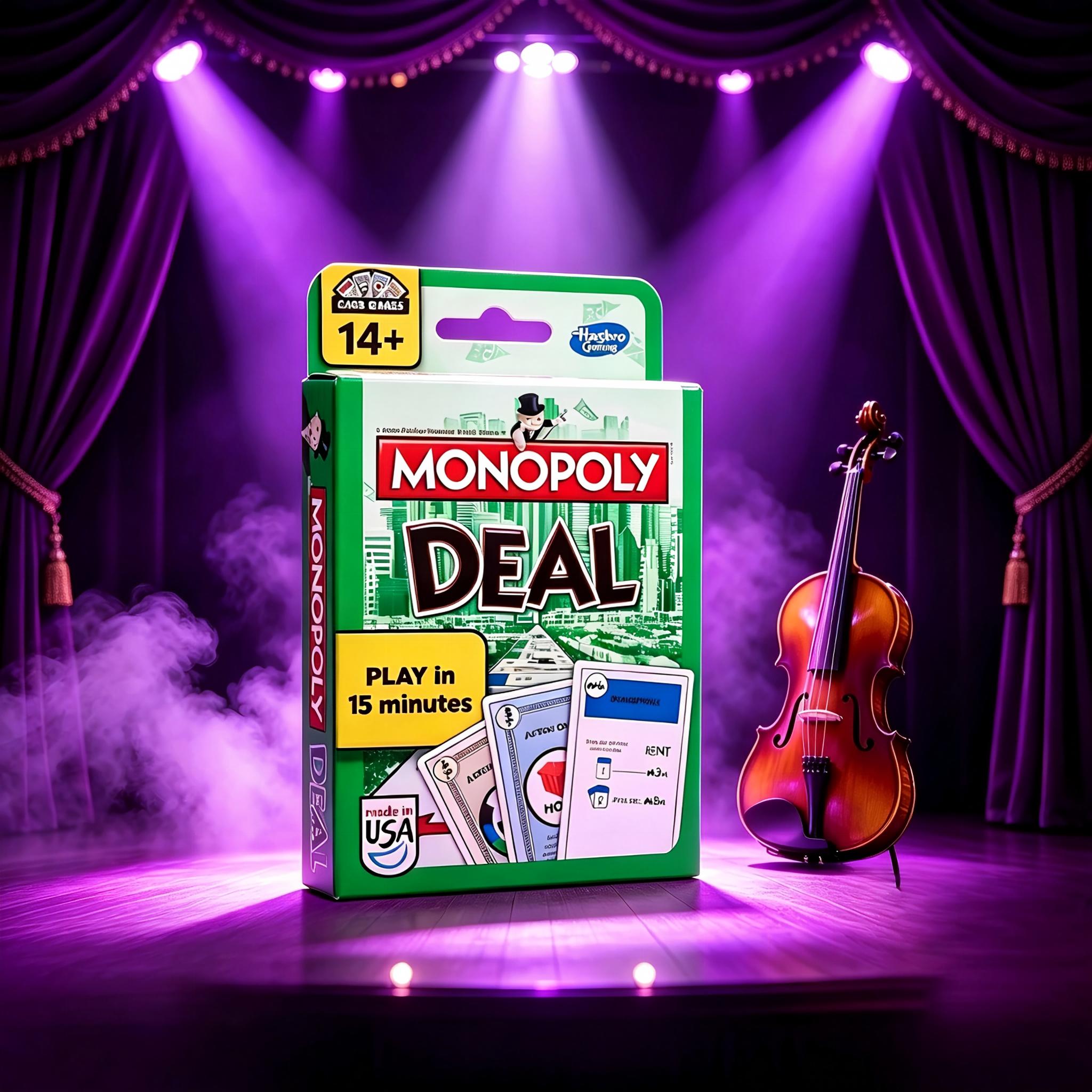 Monopoly Deal, juego de cartas - Hasbro Game Monopoly reseña y precio